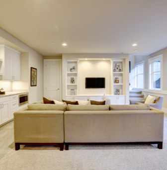 Magnolia basement renovation
